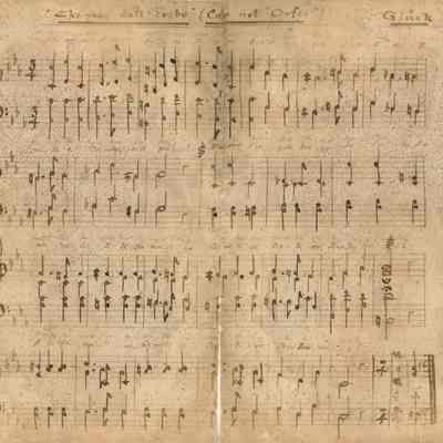 Sheet Music, "Chi mai dell'Erebo"