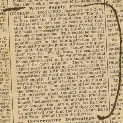 Newspaper Clipping