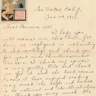 January 1917 Letter