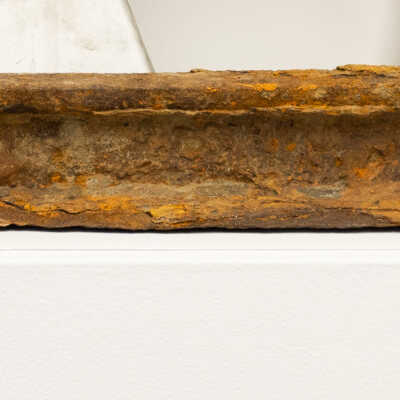 Section of Railroad Track Rail