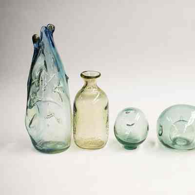 Abstract Glass Sculptures