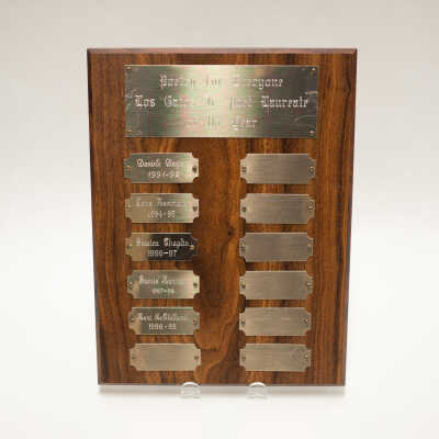 Junior Poet Laureate Plaque