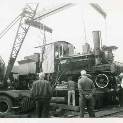 Steam Engine on Truck