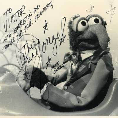 Signed Gonzo Portrait
