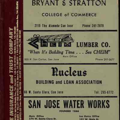 Polk's Los Gatos City Directory, 1964