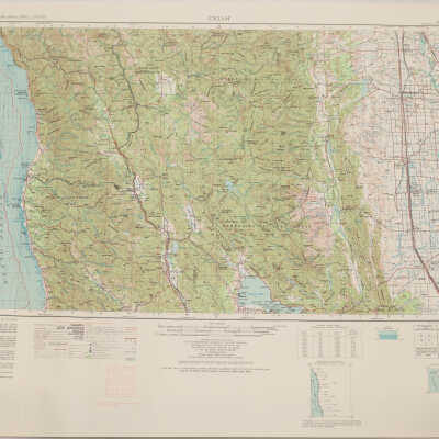 Map of Ukiah