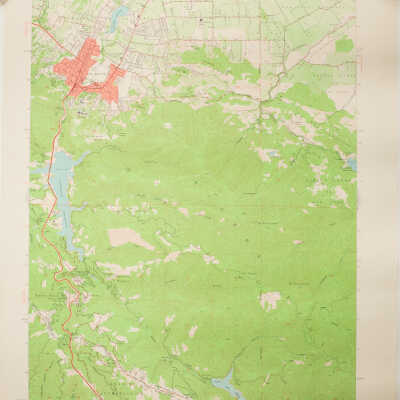 USGS Los Gatos Map