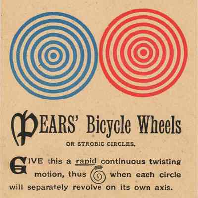 Bicycle Wheels Advertising Card