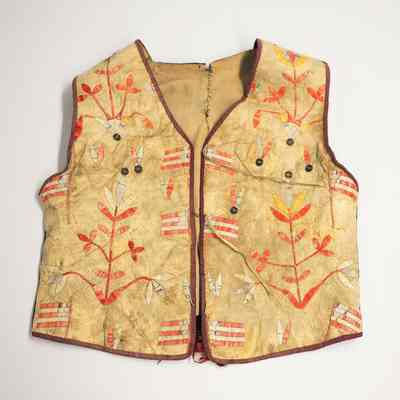 Child's Buckskin Vest