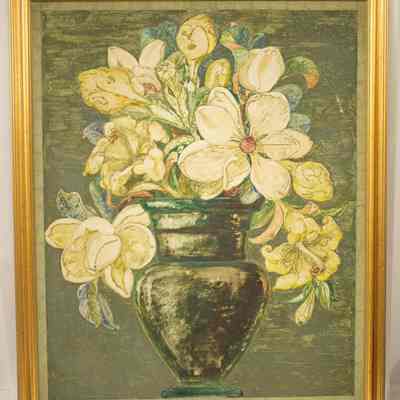 Untitled (Still Life with Magnolias)
