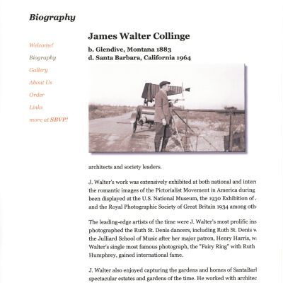 James Walter Collinge Biography