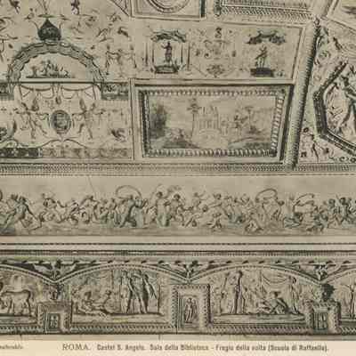 Photograph of Painting, Castel Sant'Angelo Library Hall