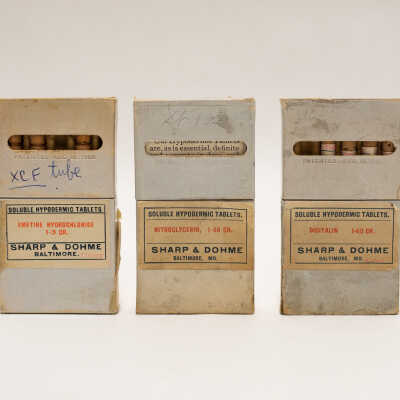 Sharp & Dohme Soluble Hypodermic Tablets