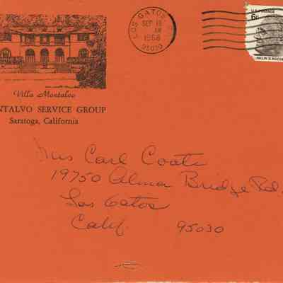 Letter to Carl Coate