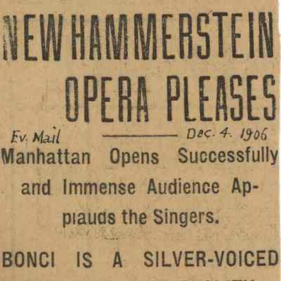 New York Evening Mail, December 4, 1906