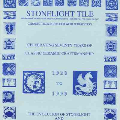 Stonelight Tile Pamphlet