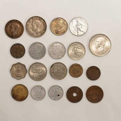 Assorted Foreign Coins