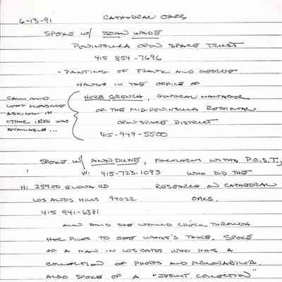 Cathedral Oaks Research, Photocopy
