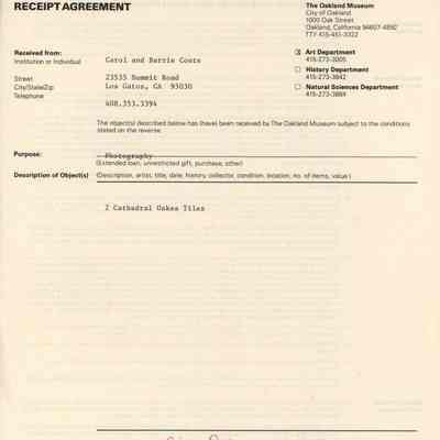 Receipt of Loan