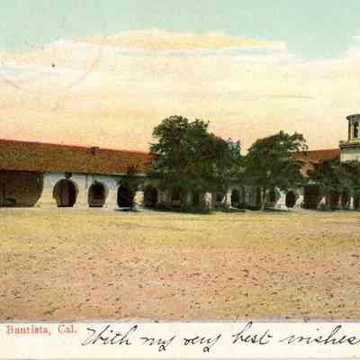 Mission San Juan Bautista Postcard
