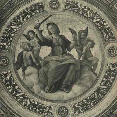 Photograph of Painting, "Justice"