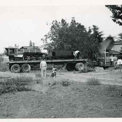 Steam Engine on Truck