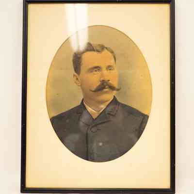 Portrait of a Man with Mustache