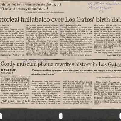 San Jose Mercury News, May 25, 1994