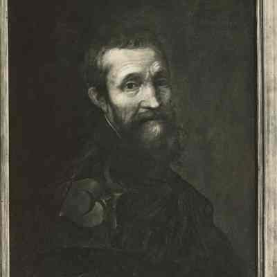 Photograph of Painting, "Michelangelo"