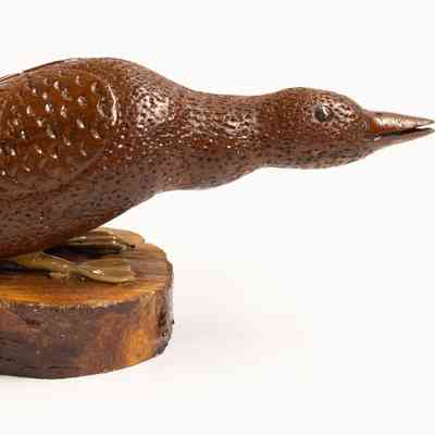 Gosling Wood Carving