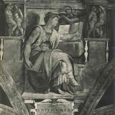 Photograph of Painting, "The Erythraean Sybil"
