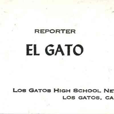 El Gato Business Card