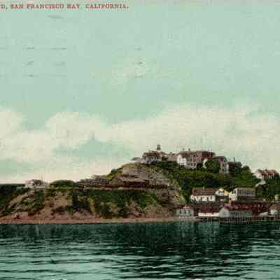 Alcatraz Island Postcard