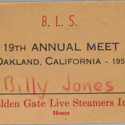 Billy Jones Nametag
