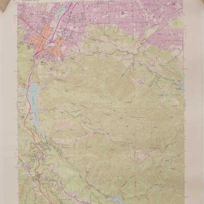 USGS Los Gatos Maps