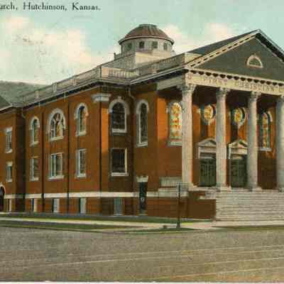 First Christian Church Postcard