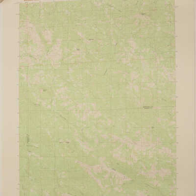 USGS Gube Mountain Map