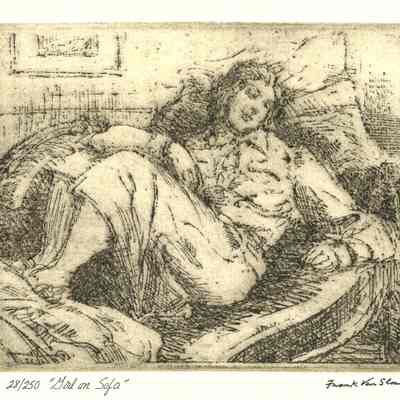 Girl on Sofa