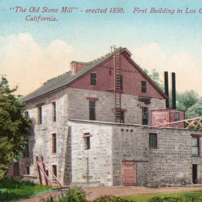 "The Old Stone Mill" Postcard