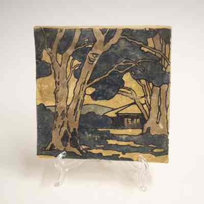 Decorative Cathedral Oaks Tile