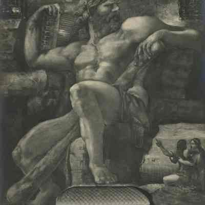 Photograph of Painting, "Odysseus And The Cyclops Polyphemus"