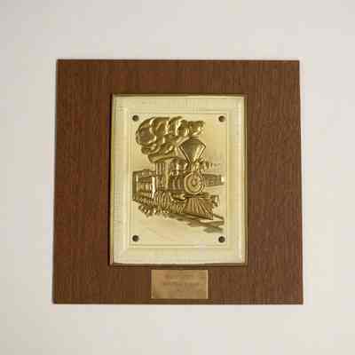 Christmas Parade Plaque, 1962