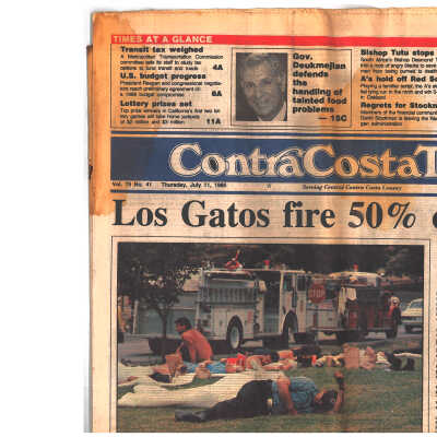 Contra Costa Times, July 11, 1985