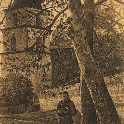 Santa Barbara Mission Postcard