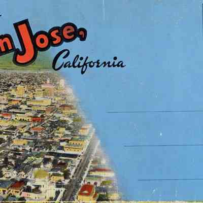 San Jose Souvenir Envelope and Cards
