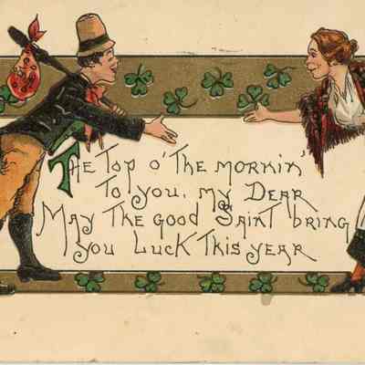 St. Patrick's Postcard