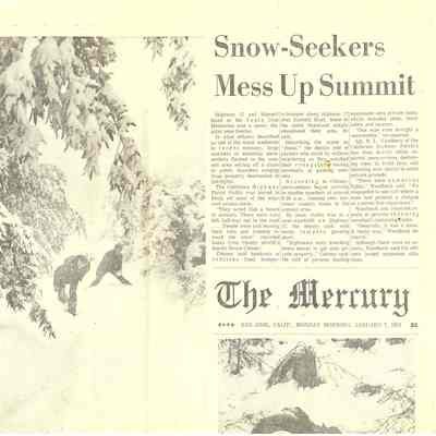 San Jose Mercury News, January 7, 1974