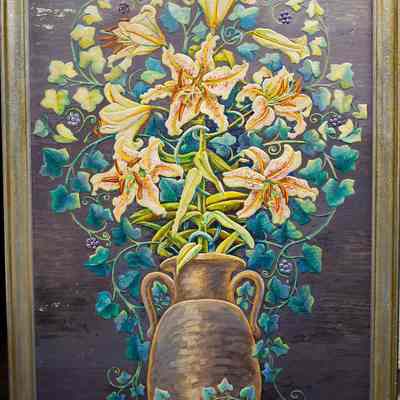 Untitled (Lilies and Ivy)