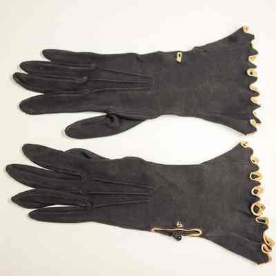 Pair of Black Gloves
