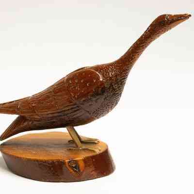 Canada Goose Wood Carving